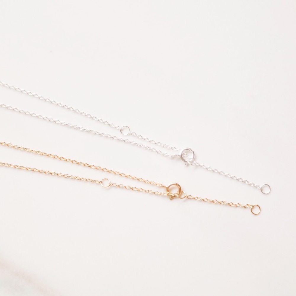 Crescent Moon Necklace | 14k Gold Plated - Picture 6 of 6